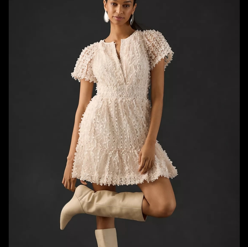 Somerset mini dress white